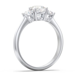 Classic 3-Stone Diamond Engagement Ring
