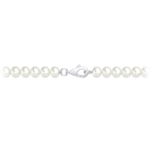 Freshwater Pearl Bracelet with Silver Clasp