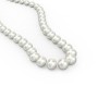 Graduated Freshwater Pearl Necklace With Sterling Silver Clasp