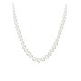 Graduated Freshwater Pearl Necklace With Sterling Silver Clasp