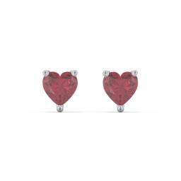 Heart Stud Earrings
