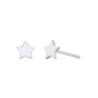 Star Shaped Stud Earrings