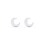 Moon Stud Earrings