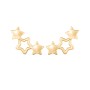 Cluster Star Earrings