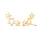 Cluster Star Earrings
