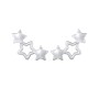 Cluster Star Earrings