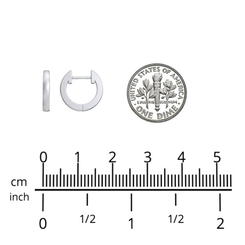 Small Huggie Hoop Earrings