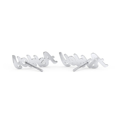Personalized Name Stud Earrings