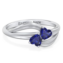 A "Couple" of Hearts Ring