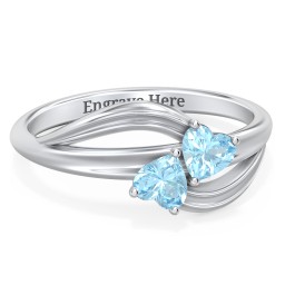 A "Couple" of Hearts Ring