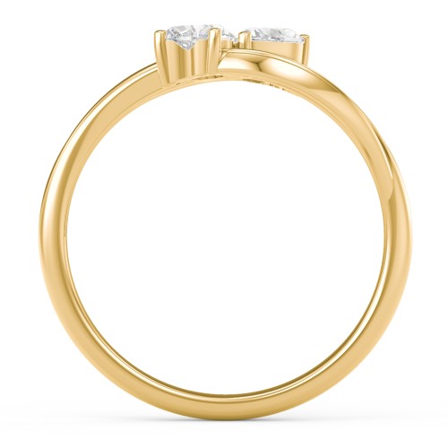 A "Couple" of Hearts Ring