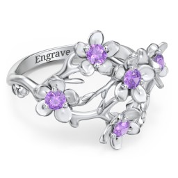 Garden Party Ring in 925 Sterling Silver