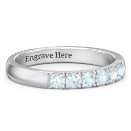 3 - 11 Gemstone Affinity Ring in 925 Sterling Silver