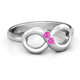 "Twosome" Infinity Ring