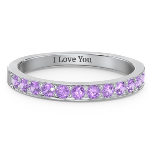 Classic Half Eternity Ring