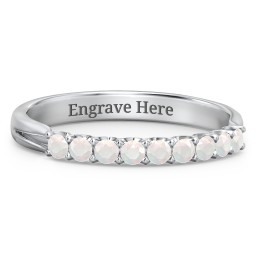 Glimmering Love Ring