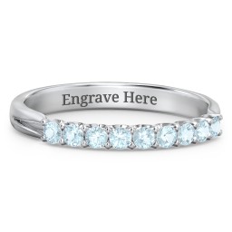 Glimmering Love Ring