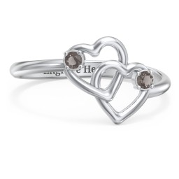 Linked in Love Ring
