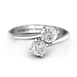 Destined For Love Double Gemstone Ring