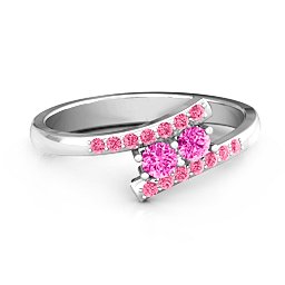 Moment We Met Two Stone Ring