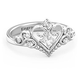 Fairytale Princess Tiara Ring