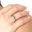 Heavenly Hearts Ring with Heart Birthstones – 10K White Gold with Amethyst