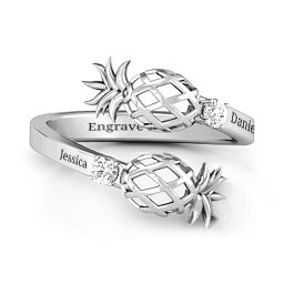 Pineapple Passion Wraparound Ring