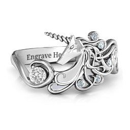 Rainbow Unicorn Ring