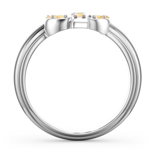 Chic In Cactus Ring – Sterling Silver with Citrine
