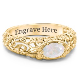 Vintage Graduation Ring