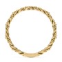 V-Shape Stacking Ring with Twisted Band