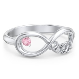 2022 Infinity Ring with Birthstone