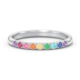 Rainbow Stackable Ring - 2mm