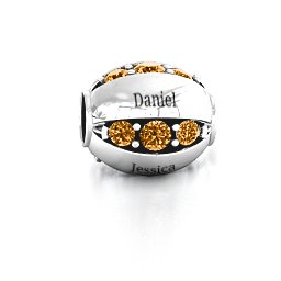 Imperial Deluxe Bracelet Charm in 925 Sterling Silver