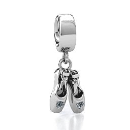 Enchanted Ballet Shoes Bracelet Charm