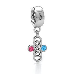 Sisters Forever Bracelet Charm