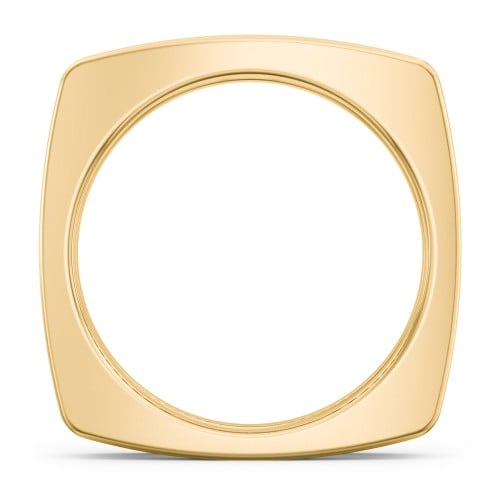 Men’s Squared Ring with Gemstones