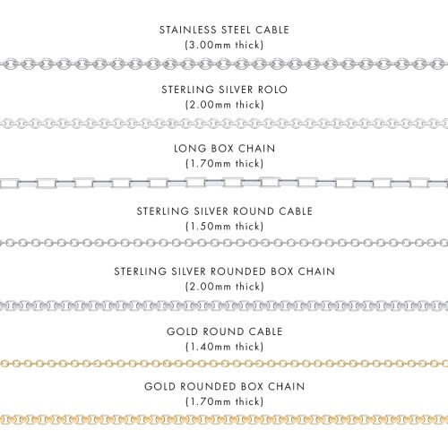 Men's Classic Engravable Cross Necklace