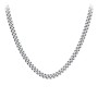 Men's 20" Cuban Chain Necklace in Stainless Steel - 8mm