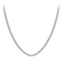 Men's 22" Cuban Chain Necklace in Stainless Steel - 5mm