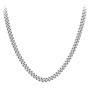 Men's 22" Cuban Chain Necklace in Stainless Steel - 8mm