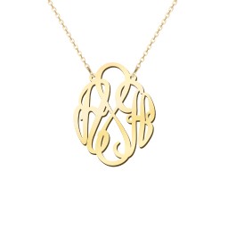 Infinity Monogram Necklace