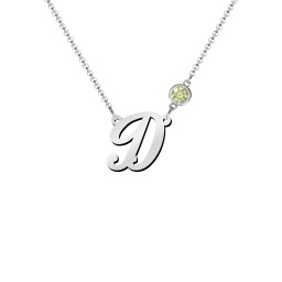 Initial Letter Necklace