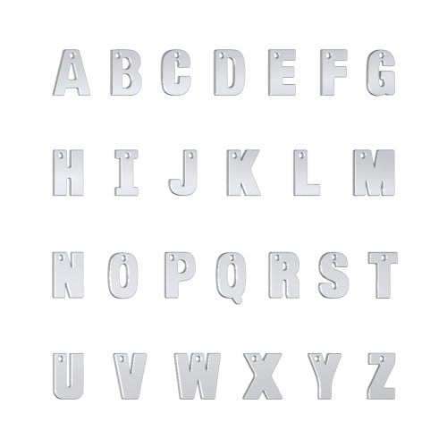 Initial Bracelet with 1 Letter - Modern