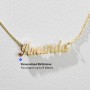 Personalized Birthstone Name Necklace