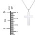 Classic Engravable Cross Necklace