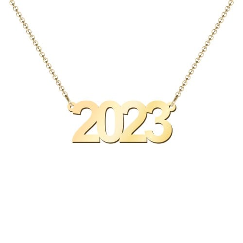 Personalized Number Necklace