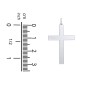 Men's Classic Engravable Cross Pendant