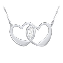 Merging Hearts Pendant