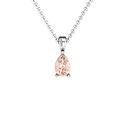 Elegant Pear Stone Pendant